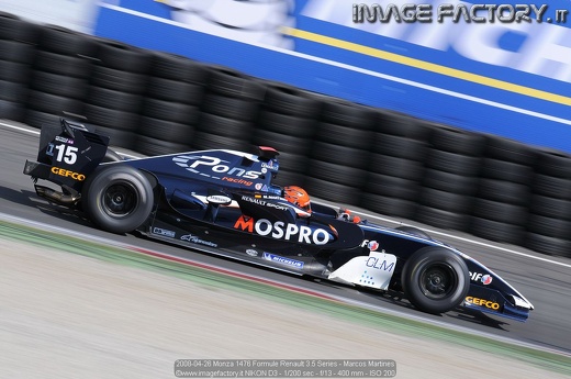 2008-04-26 Monza 1476 Formule Renault 3.5 Series - Marcos Martines